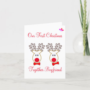 Festiva Tarjeta de navidades - Novio marido Sr. o su nombr