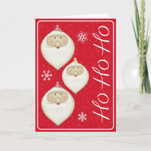 Festiva Tarjeta de navidades para familia, amigos, compañe