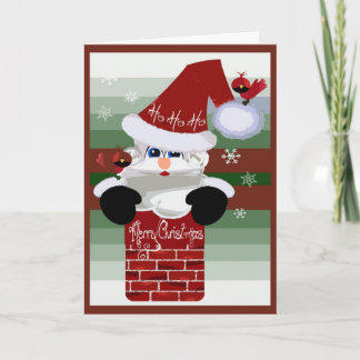 Festiva Tarjeta de navidades para familia, amigos, compañe