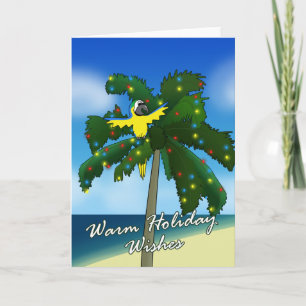 Festiva Tarjeta de Navidades personalizado Blue and Gold M