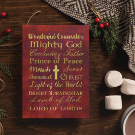 Festiva Tarjeta de Navidades personalizados de Jesús Rojo