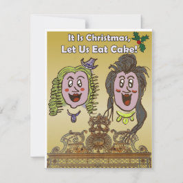 Festiva Tarjeta de Navidades Personalizados de Versalles, 