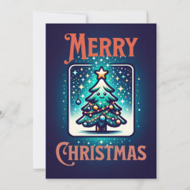 Festiva Tarjeta de Navidades personalizados - digital o fí