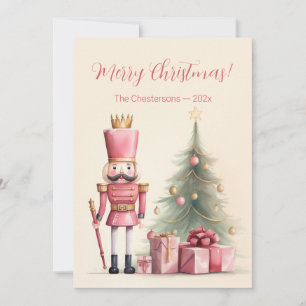 Festiva Tarjeta de Navidades piratas filipinos rosa vintag