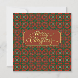Festiva Tarjeta de Navidades planos de lujo (personalizada