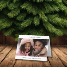 Tarjeta de Navidades plegados de máquina de escrib