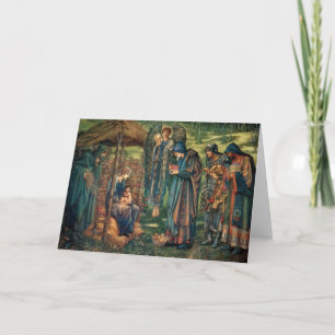 Festiva Tarjeta de Navidades religiosos