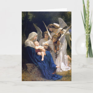 Festiva Tarjeta de Navidades religiosos