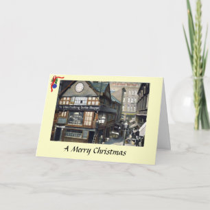 Festiva Tarjeta de Navidades - Shambles, Manchester