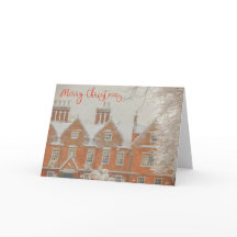 Tarjeta de Navidades Snowy Tamworth