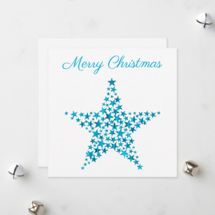 Festiva Tarjeta de Navidades Star Of Stars