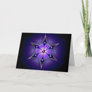 Festiva Tarjeta de Navidades Starlight en frío