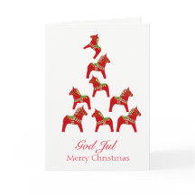 Tarjeta de Navidades sueco-estadounidenses