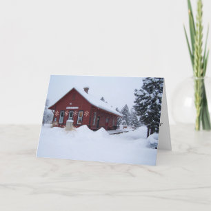 Festiva Tarjeta de Navidades Sumpter Depot