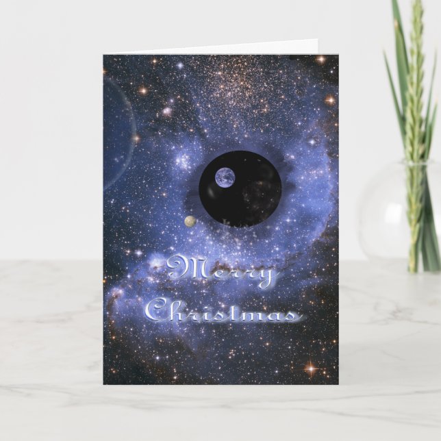 Festiva Tarjeta de Navidades Universales (Anverso)