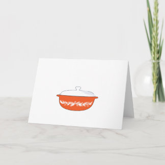 Festiva Tarjeta de Navidades Vintage Pyrex