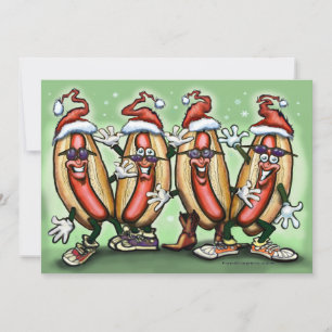 Festiva Tarjeta de Navidades Weiner