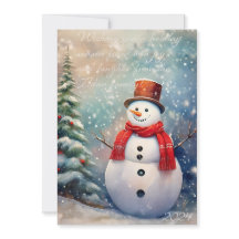 Tarjeta de Navidades Winter Wonderland