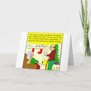 Festiva tarjeta de Navidades x08 de nuestro abogado - pers