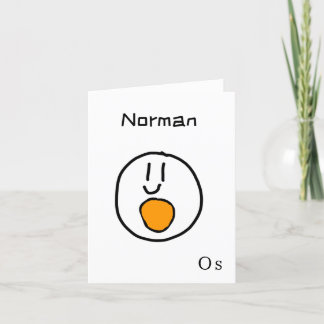 Festiva Tarjeta de Norman