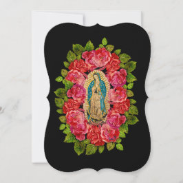 Festiva Tarjeta de Nuestra Señora de Guadalupe