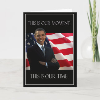 Festiva Tarjeta de Obama