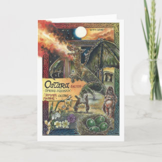 Festiva Tarjeta de Ostara (Pascua)