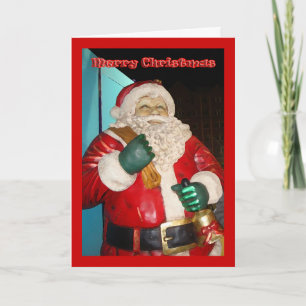 Festiva Tarjeta de Papá Noel
