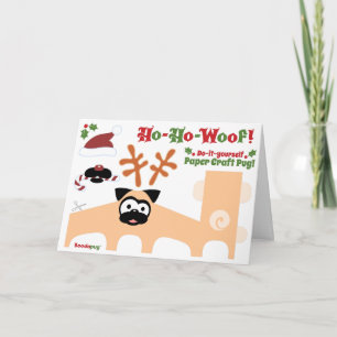 Festiva Tarjeta de papel del día de fiesta del barro