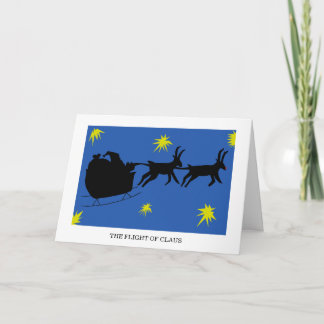Festiva Tarjeta de parodia de Navidades modernos