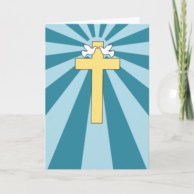 Festiva Tarjeta de Pascua (Anverso)