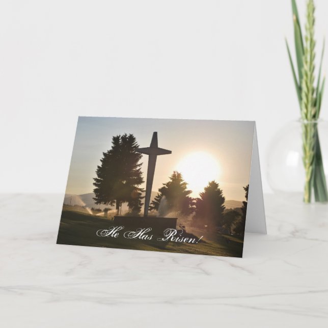 Festiva Tarjeta de Pascua (Anverso)