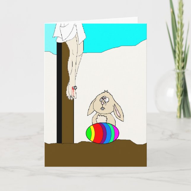 Festiva Tarjeta de Pascua (Anverso)