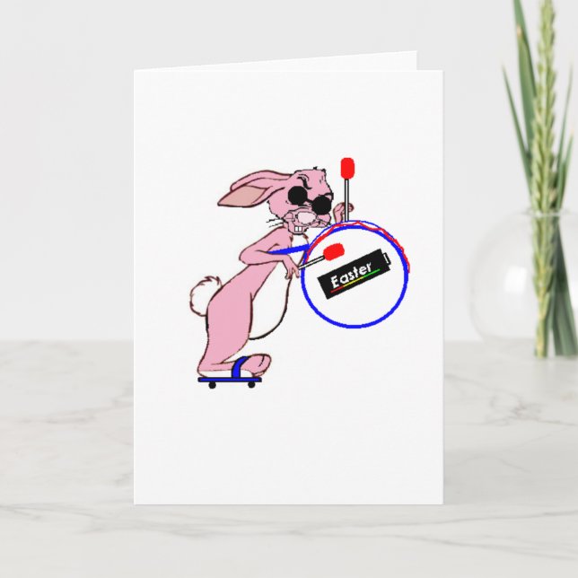 Festiva Tarjeta de Pascua (Anverso)