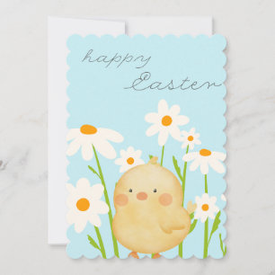Festiva Tarjeta de Pascua Adorable