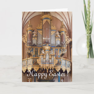 Festiva Tarjeta de pascua - catedral de Frombork