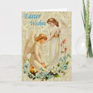 Festiva Tarjeta de Pascua de Bendición de Pascua