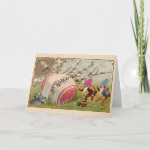 Festiva Tarjeta de pascua del üdvözlet de Húsvéti del