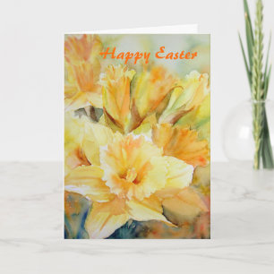 Festiva Tarjeta de pascua destilada de la luz del sol