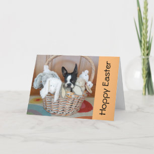 Festiva Tarjeta de pascua en blanco - Lola B. Boston