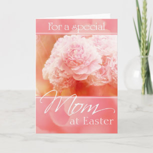 Festiva Tarjeta de Pascua Especial para Mamá Peony