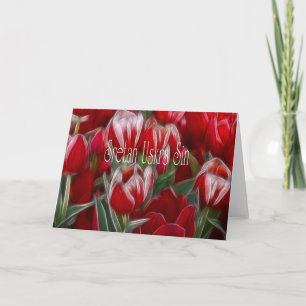 Festiva Tarjeta De Pascua Para El Hijo En Croata
