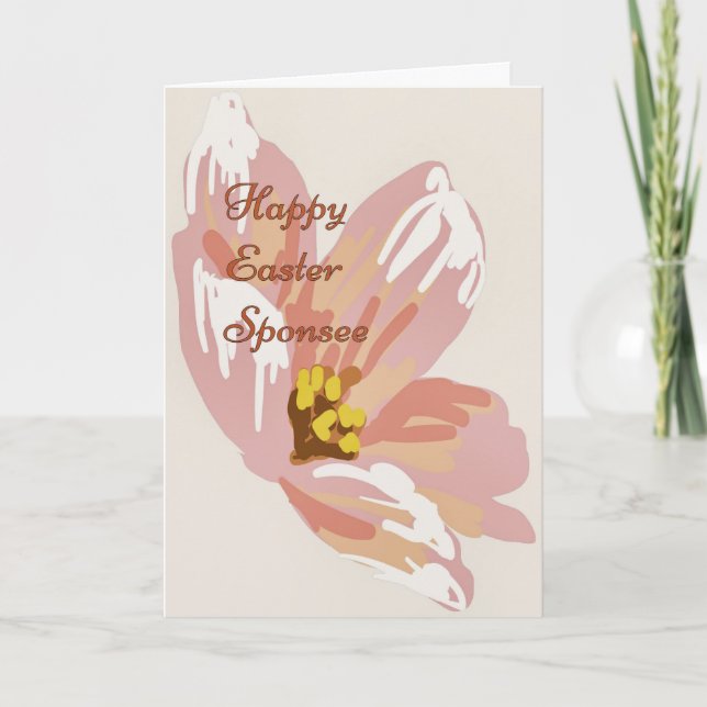 Festiva Tarjeta de Pascua para Espondedores (Anverso)