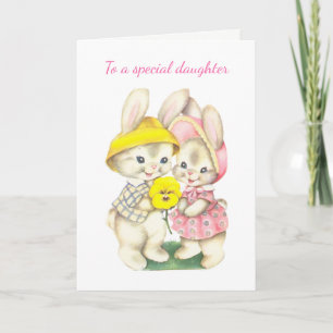 Festiva Tarjeta de Pascua-Para una hija especial
