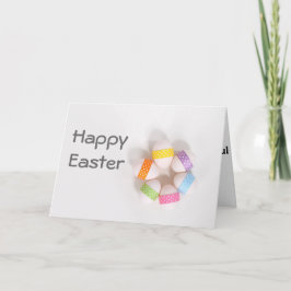 Festiva Tarjeta de pascua simple