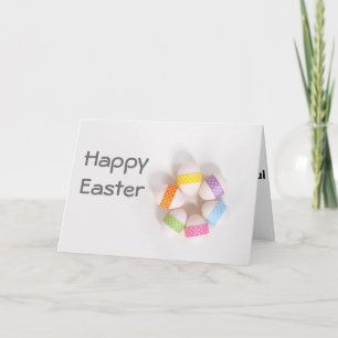 Festiva Tarjeta de pascua simple