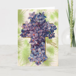 Festiva tarjeta de Pascua Vintage de 1911