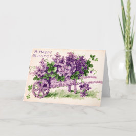 Festiva tarjeta de Pascua Vintage de 1911