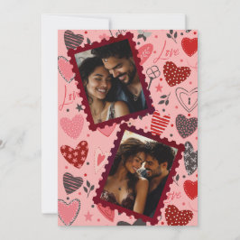 Festiva Tarjeta de personalizable de San Valentín - Frase 