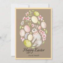 Tarjeta de personalizado de Pascua